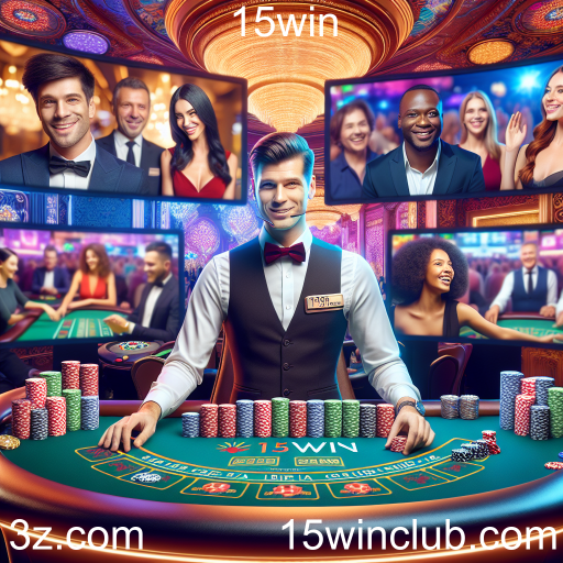 A Emoção do Cassino Ao Vivo no 15win